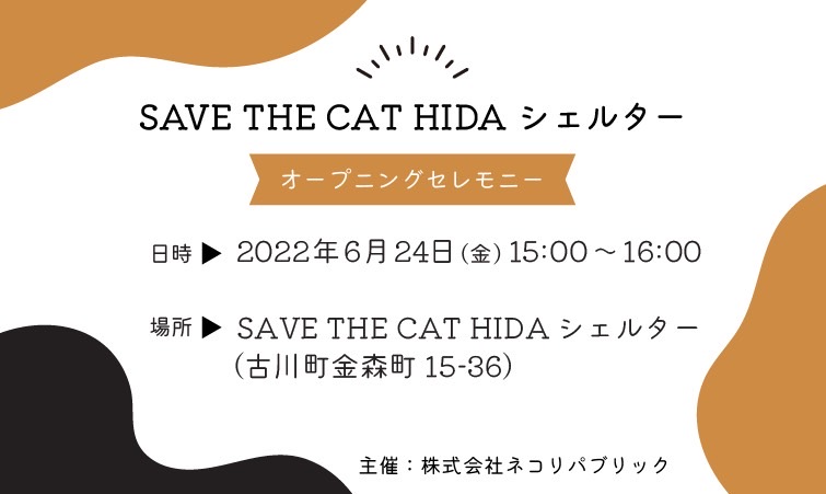 SAVE THE CAT HIDA